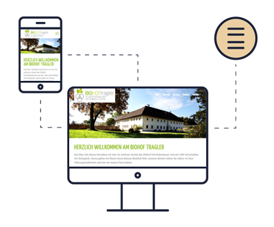 Webdesign-Referenz-Biohof-Tragler